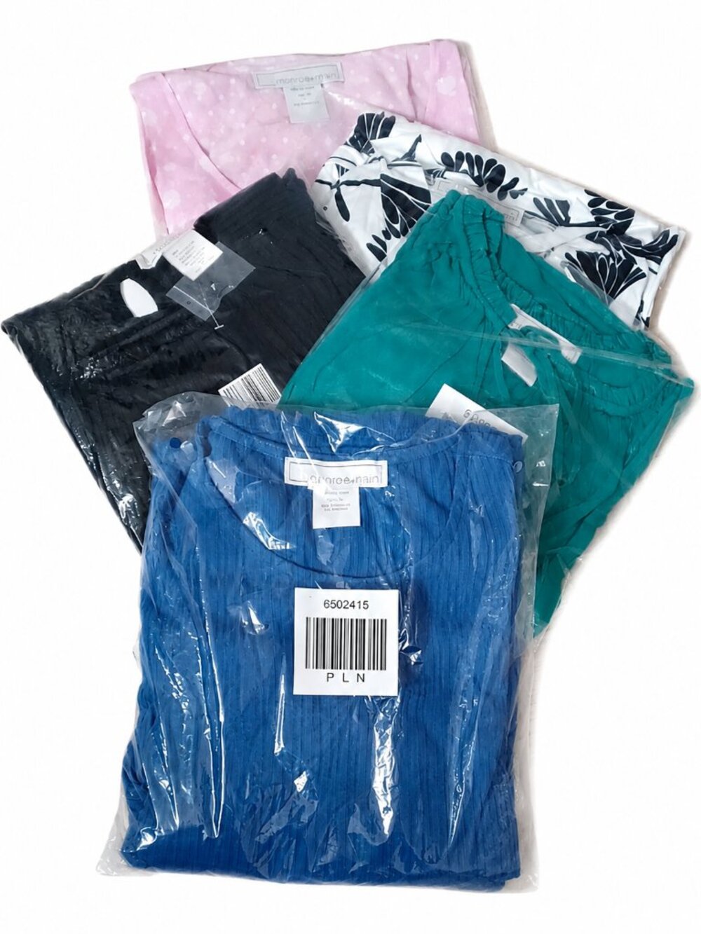 MYSTERY BOX of FIVE Monroe & Main Plus Size Women's Clothing. NEW